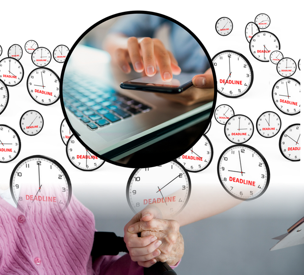 M&oslash;bler til opbevaring p&aring; plejehjem, CareServiceTrolley, plustuid forbedringstavler