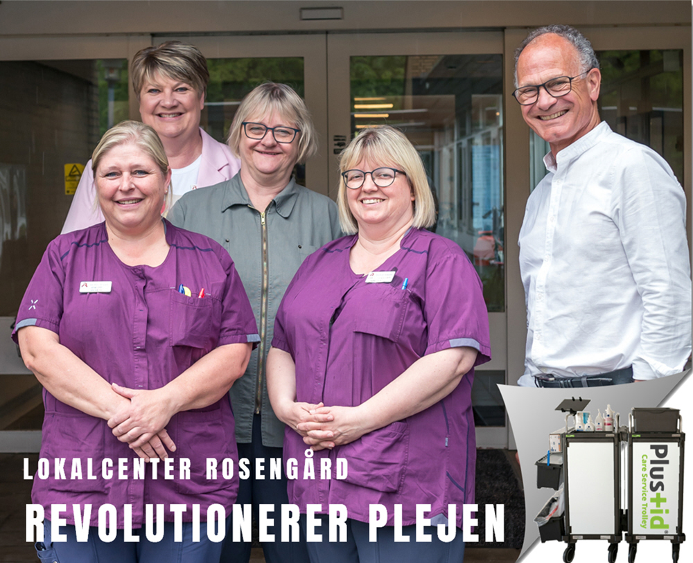 M&oslash;bler til opbevaring p&aring; plejehjem, CareServiceTrolley, plustuid forbedringstavler