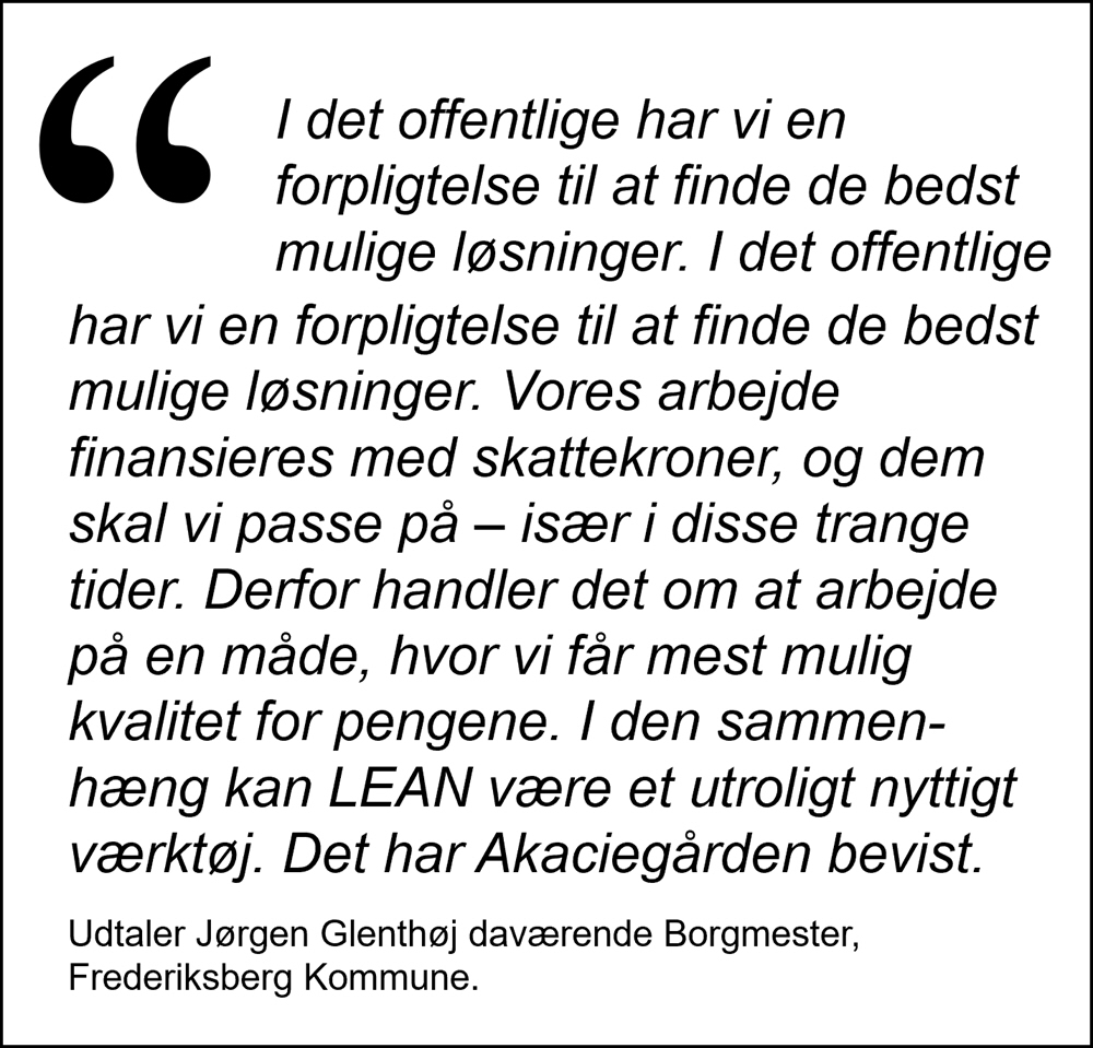 plustid lean, M&oslash;bler til opbevaring p&aring; plejehjem, CareServiceTrolley, plustuid forbedringstavler