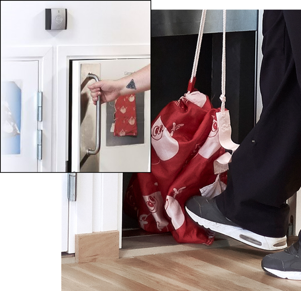 M&oslash;bler til opbevaring p&aring; plejehjem, CareServiceTrolley, plustuid forbedringstavler